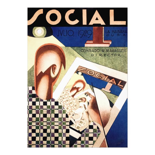 Magashölje i social fototryck (Framsidan)