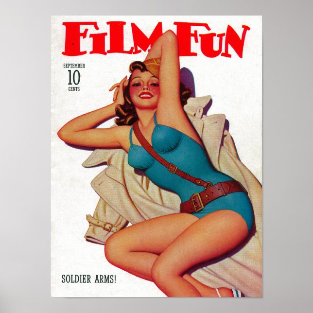 Magasinomslag 10 för Roligt av film Poster (Framsidan)