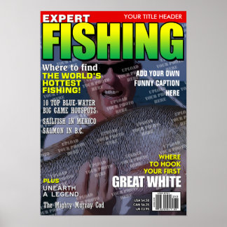 Magasinomslag för Personlig av fiske Poster