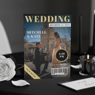 Magazine Bröllop Inbjudningar