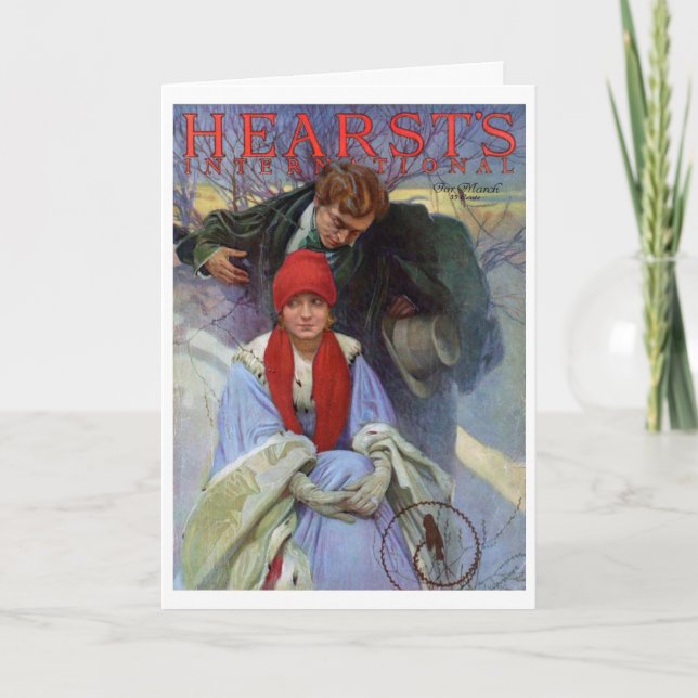 Magazine Cover, Alphonse Mucha Kort (Framsida)