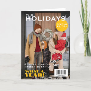Magazine Cover-Personligen Helgkort