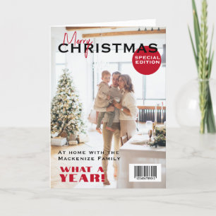 Magazine Cover-Personligen Helgkort