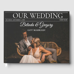 Magazine Editorial Newspaper Photos Bröllop Gästböcker