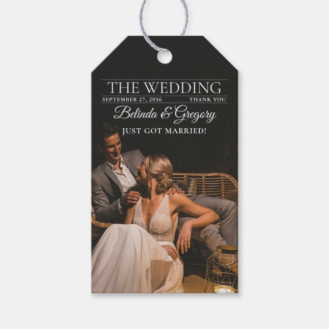 Magazine Editorial Newspaper Photos Bröllop Presentetikett (Framsidan)