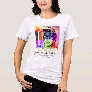 Magazine Pop Art Retro Modern Studenten Photo T Shirt