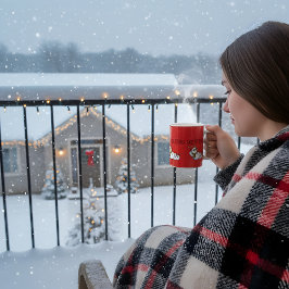 MagChillin' With My Snowmies Cute Snowman Winter  Kaffemugg