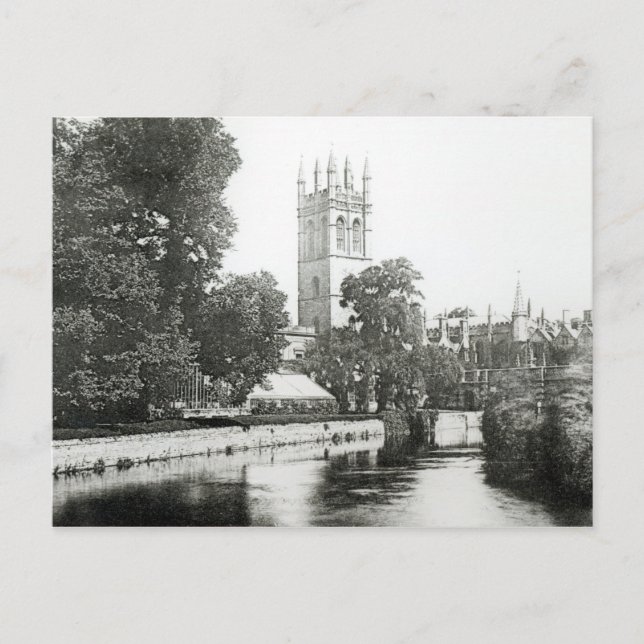 Magdalen College från Cherwell Vykort (Framsida)