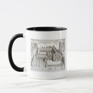 Magdalen högskola, Oxford, från 'Oxonia Illustra Mugg