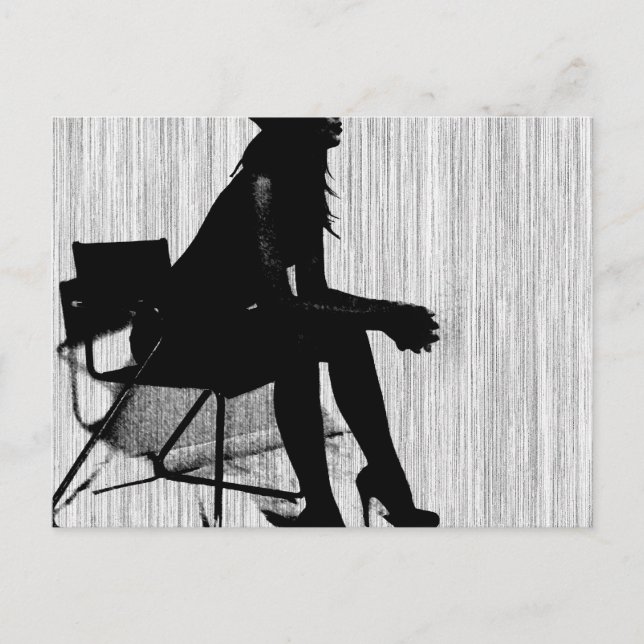 Magdalen i Black Vykort (Framsida)