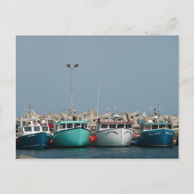 Magdalen Islands vykort (Framsida)