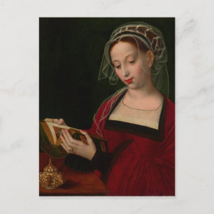 Magdalen-läsningen av Ambrosius Benson Vykort