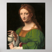 Magdalena - Bernardino Luini Fina Konst Affischer