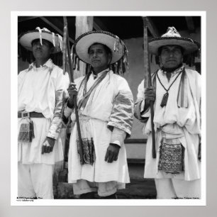 Magdalenas Chiapas, Mexico Poster