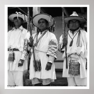 Magdalenas, Chiapas, Mexiko Poster