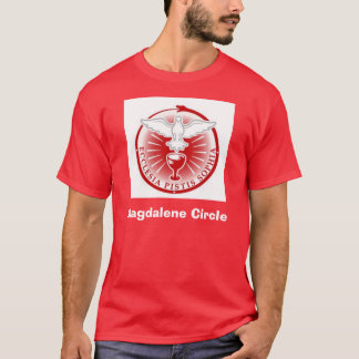 Magdalene cirklar skjortan (för vit) tee shirt