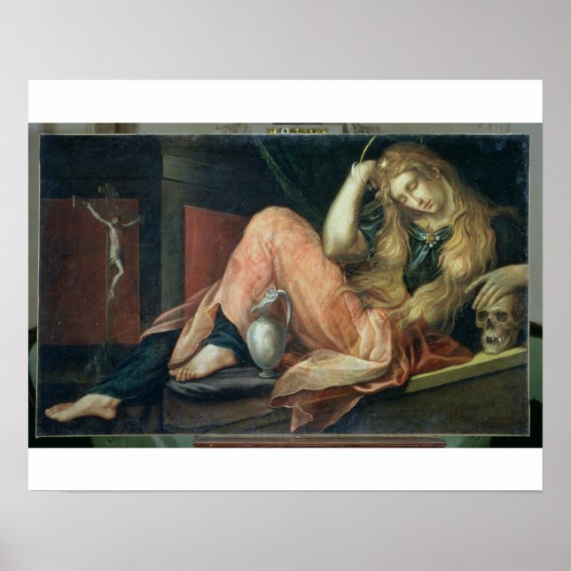 Magdalene (olja på arbetsyta) poster (Framsidan)