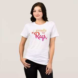 Magdans/Raqs Sharqi-grafik "Redo till rask" T Shirt