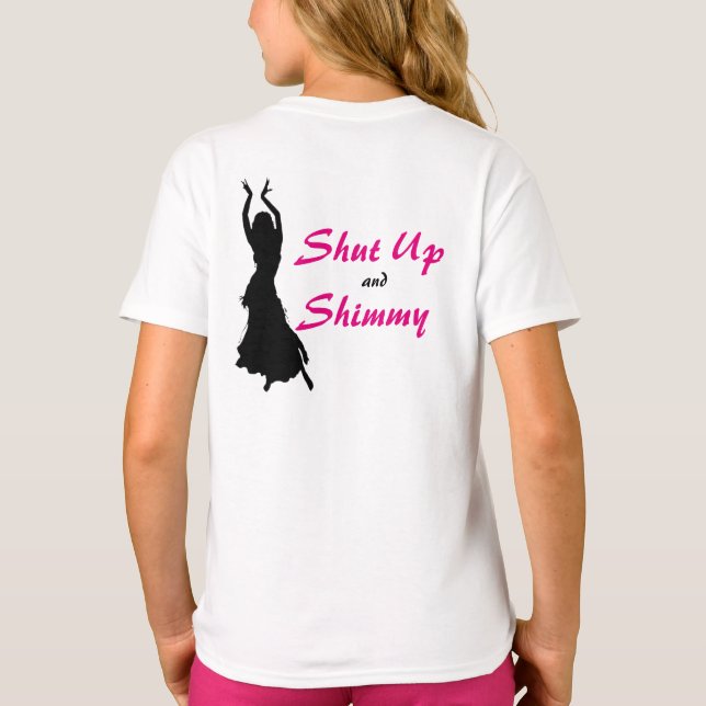 Magdans Vinande-UppHoodie, amerikandräkt Tee (Baksida)