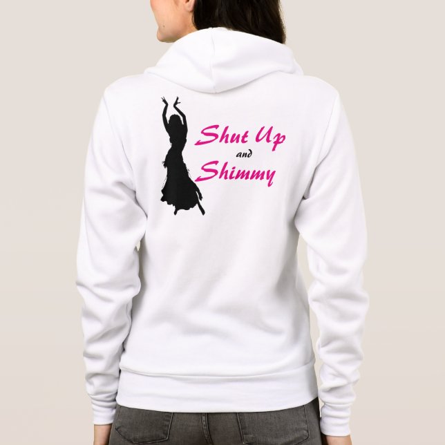 Magdans Vinande-UppHoodie, amerikandräkt Tee (Baksida)