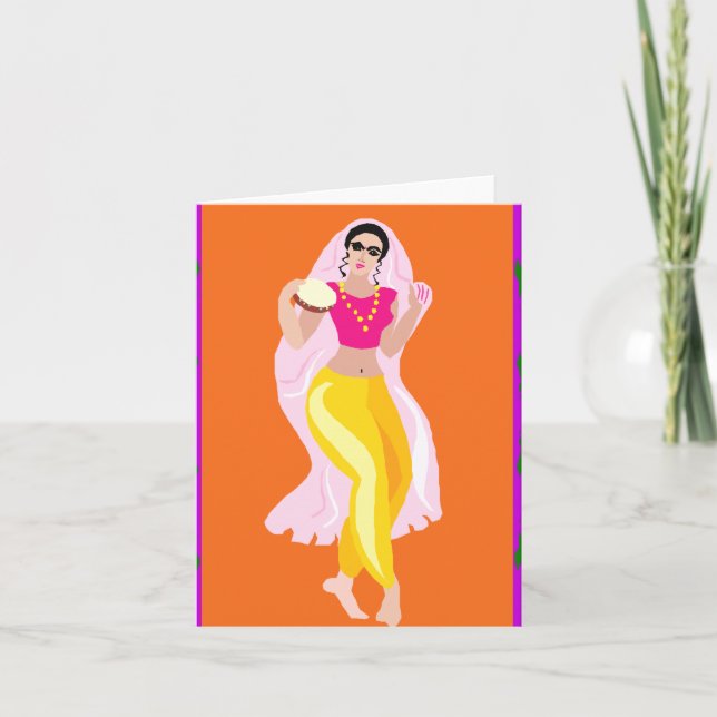 Magdansös Helgkort (Framsida)