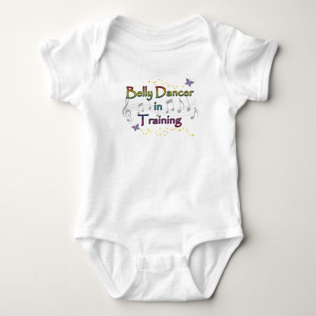 Magdansös i utbildning t-shirt (Framsida)