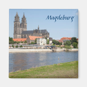 Magdeburg beskådar fotoet magnet