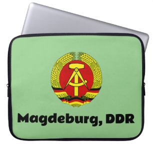 Magdeburg, DDR, Magdeburg, Tyskland (Ossi) Laptop Fodral