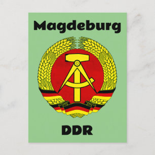 Magdeburg, DDR, Magdeburg, Tyskland (Ossi) Vykort
