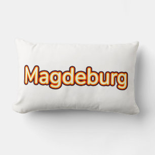 Magdeburg Deutschland Tyskland Lumbarkudde