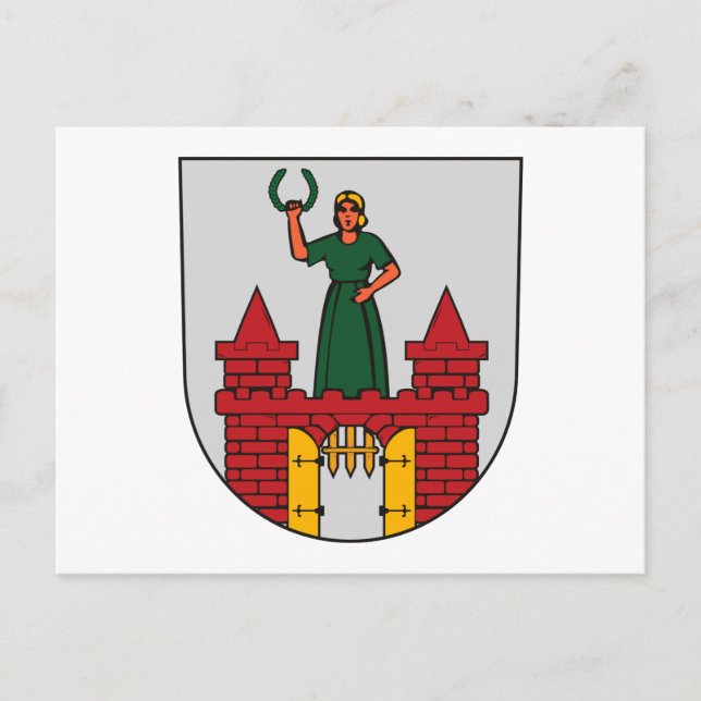 Magdeburg Jackar Arm Postcard Vykort (Framsida)