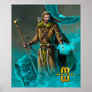 Mage Krig® Beastmaster of Straywood Poster (20 x 2