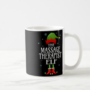 Mage Therapist Elf Julafton Funny Family Matching Kaffemugg