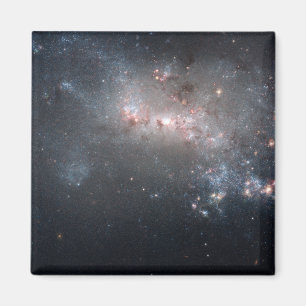 Magellanic dvärg- ojämn galax NGC 4449 Magnet