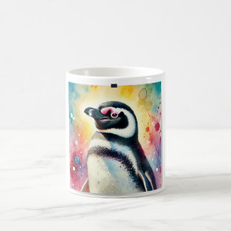 Magellanic Penguin 190724AREF124 - Watercolor Kaffemugg