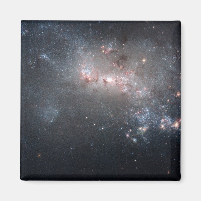 Magellaniska dvärgar oregelbunden galaxi NGC 4449 Magnet (Framsidan)