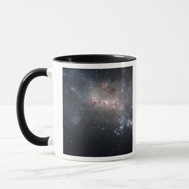 Magellaniska dvärgar oregelbunden galaxi NGC 4449 Mugg (Vänster)