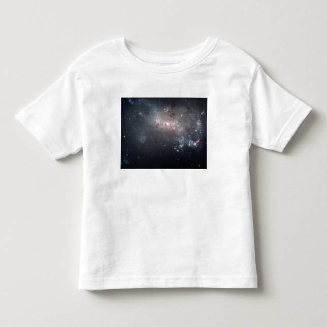 Magellaniska dvärgar oregelbunden galaxi NGC 4449 T-shirt (Framsida)