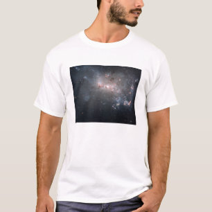 Magellaniska dvärgar oregelbunden galaxi NGC 4449 Tee