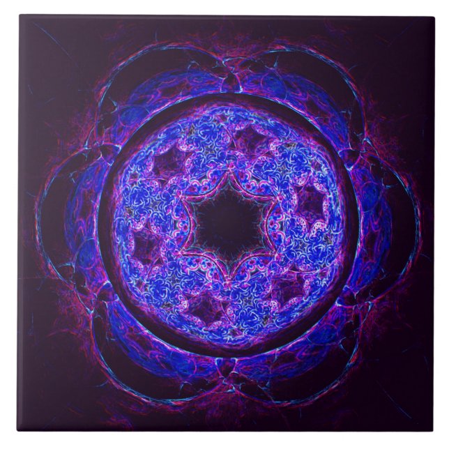 Magen Alef Kakelplatta (Framsidan)