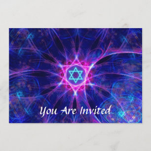 Magen Bet Pub/Bat mitzvah Inbjudningar