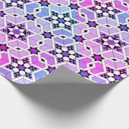 Magen David målat glass Presentpapper