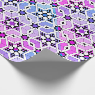 Magen David målat glass Presentpapper
