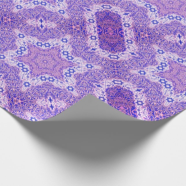 Magen David och pillöv Presentpapper (Hörn)