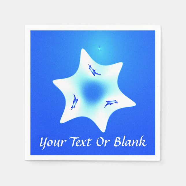 Magen Lavan (vit stjärna) Pappersservett (Framsidan)