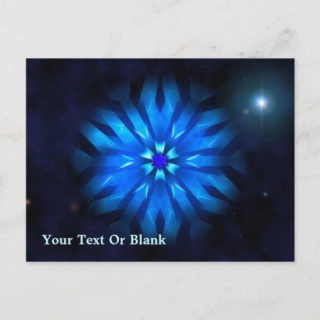 Magen Zayin Vykort (Framsida)