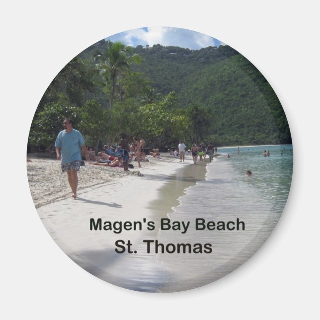 Magens Bay Beach, St. Thomas Magnet (Framsidan)