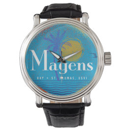 Magens Bay Mid Century Retro USVI St. Thomas Armbandsur