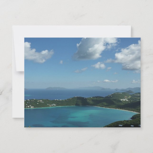 Magens Bay, St. Thomas Bevackra Island Scene (Framsida)