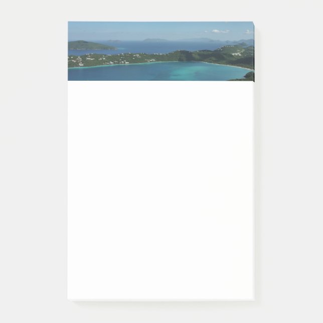 Magens Bay, St. Thomas Bevackra Island Scene Post-it Block (Framsida)